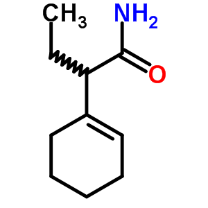 2-(1-Cyclohexenyl)butyramideStructure,59-13-2Structure 2-(1-Cyclohexenyl)butyramide Structure,59-13-2Structure