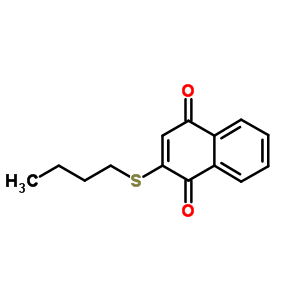 2-(1-Thiobutyl)-1,4-naphthoquinoneStructure,59094-49-4Structure 2-(1-Thiobutyl)-1,4-naphthoquinone Structure,59094-49-4Structure
