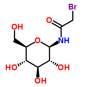 N-bromoacetylglucopyranosylamineStructure,59204-05-6Structure N-bromoacetylglucopyranosylamine Structure,59204-05-6Structure