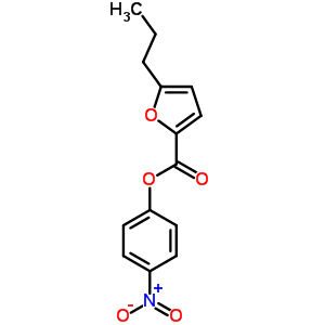 4-Nitrophenyl 5-n-propyl-2-furoateStructure,59212-59-8Structure 4-Nitrophenyl 5-n-propyl-2-furoate Structure,59212-59-8Structure