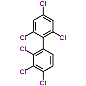 2,2,3,4,4,6-HexachlorobiphenylStructure,59291-64-4Structure 2,2,3,4,4,6-Hexachlorobiphenyl Structure,59291-64-4Structure