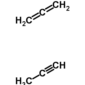 Propyne mixed with propadieneStructure,59355-75-8Structure Propyne mixed with propadiene Structure,59355-75-8Structure