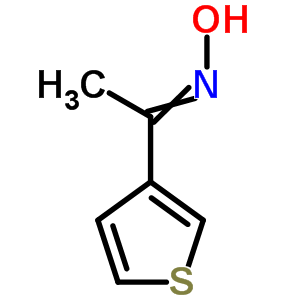 1-(3-Thienyl)ethanone,oximeStructure,59445-83-9Structure 1-(3-Thienyl)ethanone,oxime Structure,59445-83-9Structure