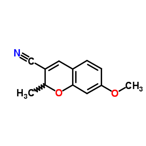 7-Methoxy-2-methyl-2h-1-benzopyran-3-carbonitrileStructure,59528-34-6Structure 7-Methoxy-2-methyl-2h-1-benzopyran-3-carbonitrile Structure,59528-34-6Structure