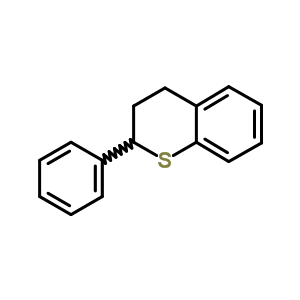 2-PhenylthiochromanStructure,5961-99-9Structure 2-Phenylthiochroman Structure,5961-99-9Structure