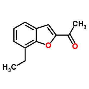 2-Acetyl-7-ethylbenzofuranStructure,59664-03-8Structure 2-Acetyl-7-ethylbenzofuran Structure,59664-03-8Structure