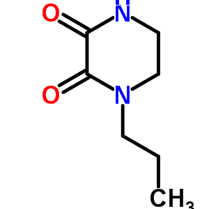 2,3-Piperazinedione,1-propyl-(9ci)Structure,59702-32-8Structure 2,3-Piperazinedione,1-propyl-(9ci) Structure,59702-32-8Structure