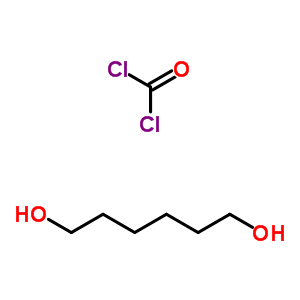 Carbonic dichloride, polymer with 1,6-hexanediolStructure,59779-47-4Structure Carbonic dichloride, polymer with 1,6-hexanediol Structure,59779-47-4Structure