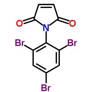 1-(2,4,6-Tribromophenyl)pyrrole-2,5-dioneStructure,59789-51-4Structure 1-(2,4,6-Tribromophenyl)pyrrole-2,5-dione Structure,59789-51-4Structure