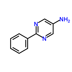 2-Phenylpyrimidin-5-amineStructure,59808-52-5Structure 2-Phenylpyrimidin-5-amine Structure,59808-52-5Structure