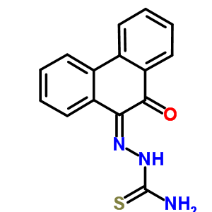 Hydrazinecarbothioamide,2-(10-oxo-9(10h)-phenanthrenylidene)-Structure,59851-25-1Structure Hydrazinecarbothioamide,2-(10-oxo-9(10h)-phenanthrenylidene)- Structure,59851-25-1Structure