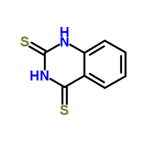 Quinazoline-2,4(1h,3h)-dithioneStructure,5993-69-1Structure Quinazoline-2,4(1h,3h)-dithione Structure,5993-69-1Structure