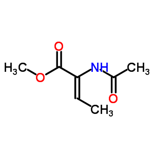 2-n-乙酰基巴豆酸甲酯結(jié)構(gòu)式_60027-53-4結(jié)構(gòu)式