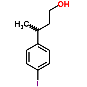 3-(P-iodophenyl)-1-butanolStructure,60075-81-2Structure 3-(P-iodophenyl)-1-butanol Structure,60075-81-2Structure