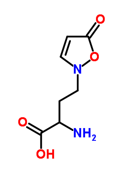 2-(3-Amino-3-carboxypropyl)isoxazolin-5-oneStructure,60102-46-7Structure 2-(3-Amino-3-carboxypropyl)isoxazolin-5-one Structure,60102-46-7Structure