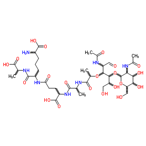 Disaccharide tetrapeptideStructure,60230-18-4Structure Disaccharide tetrapeptide Structure,60230-18-4Structure
