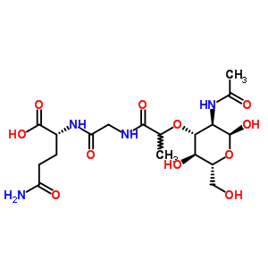 N-acetyl-demethylmuramyl-alanyl-isoglutamineStructure,60355-77-3Structure N-acetyl-demethylmuramyl-alanyl-isoglutamine Structure,60355-77-3Structure
