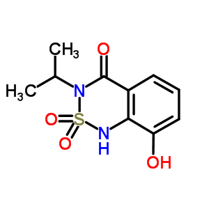 Bentazone-8-hydroxyStructure,60374-43-8Structure Bentazone-8-hydroxy Structure,60374-43-8Structure
