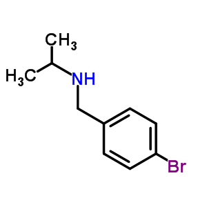 (4-Bromobenzyl)isopropylamineStructure,60376-97-8Structure (4-Bromobenzyl)isopropylamine Structure,60376-97-8Structure
