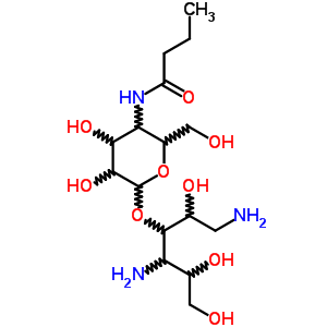 1,4-Diamino-1,4-dideoxy-3-o-(4-deoxy-4-butyrylamino-alpha-d-glucopyranosyl)-d-glucitolStructure,60534-69-2Structure 1,4-Diamino-1,4-dideoxy-3-o-(4-deoxy-4-butyrylamino-alpha-d-glucopyranosyl)-d-glucitol Structure,60534-69-2Structure