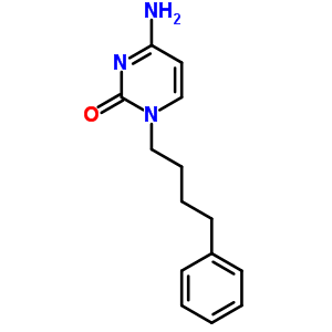 2(1H)-pyrimidinone,4-amino-1-(4-phenylbutyl)-Structure,60722-57-8Structure 2(1H)-pyrimidinone,4-amino-1-(4-phenylbutyl)- Structure,60722-57-8Structure