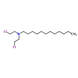 N,n-bis(2-chloroethyl)dodecan-1-amineStructure,60855-85-8Structure N,n-bis(2-chloroethyl)dodecan-1-amine Structure,60855-85-8Structure