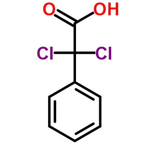 α,α-dichlorophenylacetic acidStructure,61031-72-9Structure α,α-dichlorophenylacetic acid Structure,61031-72-9Structure