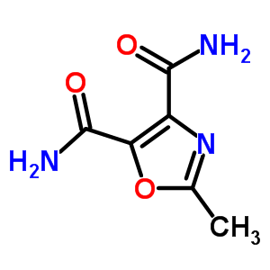 2-Methyloxazole-4,5-dicarboxamideStructure,61151-89-1Structure 2-Methyloxazole-4,5-dicarboxamide Structure,61151-89-1Structure