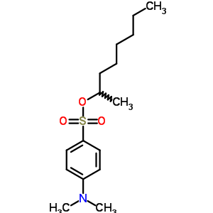 N,n-dimethyl-4-octan-2-yloxysulfonyl-anilineStructure,61165-55-7Structure N,n-dimethyl-4-octan-2-yloxysulfonyl-aniline Structure,61165-55-7Structure