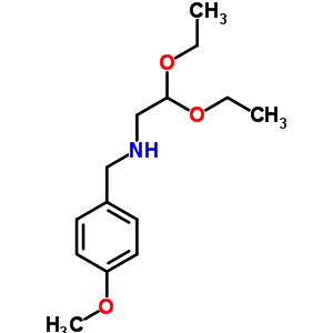 Benzenemethanamine,n-(2,2-diethoxyethyl)-4-methoxy-Structure,61190-12-3Structure Benzenemethanamine,n-(2,2-diethoxyethyl)-4-methoxy- Structure,61190-12-3Structure