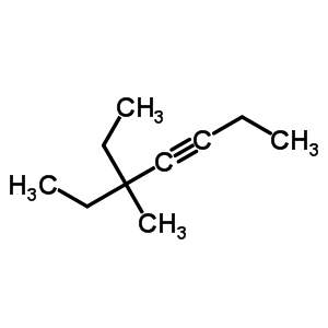 5-Ethyl-5-methyl-3-heptyne.Structure,61228-10-2Structure 5-Ethyl-5-methyl-3-heptyne. Structure,61228-10-2Structure