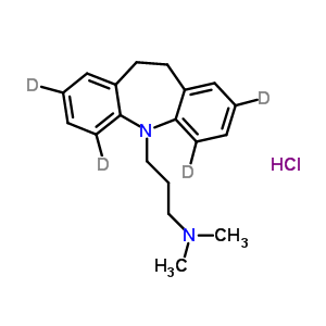 Imipramine-2,4,6,8-d4 hclStructure,61361-33-9Structure Imipramine-2,4,6,8-d4 hcl Structure,61361-33-9Structure