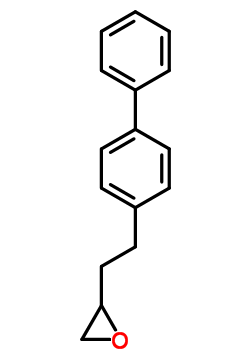 P-biphenylbutylene oxide Structure,61396-61-0Structure
