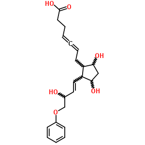 9Alpha,11alpha,15alpha-trihydroxy-16-phenoxy-17,18,19,20-tetranorprosta-4,5,13-trienoic acidStructure,61456-25-5Structure 9Alpha,11alpha,15alpha-trihydroxy-16-phenoxy-17,18,19,20-tetranorprosta-4,5,13-trienoic acid Structure,61456-25-5Structure