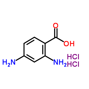2,4- Diaminobenzoic acid dihydrochlorideStructure,61566-58-3Structure 2,4- Diaminobenzoic acid dihydrochloride Structure,61566-58-3Structure