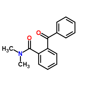 Benzamide,2-benzoyl-n,n-dimethyl-Structure,6158-53-8Structure Benzamide,2-benzoyl-n,n-dimethyl- Structure,6158-53-8Structure