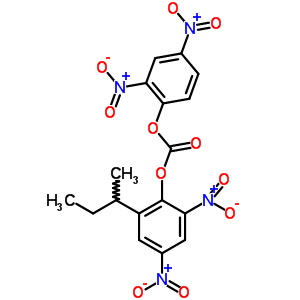 (2-Butan-2-yl-4,6-dinitro-phenyl) (2,4-dinitrophenyl) carbonateStructure,61614-62-8Structure (2-Butan-2-yl-4,6-dinitro-phenyl) (2,4-dinitrophenyl) carbonate Structure,61614-62-8Structure