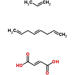 2-Butenedioic acid (e)-, polymer with ethene, 1,4-hexadiene and 1-propeneStructure,61615-63-2Structure 2-Butenedioic acid (e)-, polymer with ethene, 1,4-hexadiene and 1-propene Structure,61615-63-2Structure