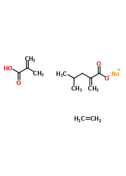 2-Methyl-2-propenoic acid polymer with ethene and 2-methylpropyl 2-propenoate sodium saltStructure,61615-65-4Structure 2-Methyl-2-propenoic acid polymer with ethene and 2-methylpropyl 2-propenoate sodium salt Structure,61615-65-4Structure