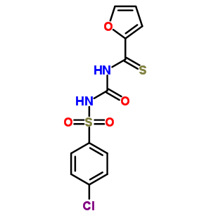 1-(4-Chlorophenyl)sulfonyl-3-(furan-2-carbothioyl)ureaStructure,61720-83-0Structure 1-(4-Chlorophenyl)sulfonyl-3-(furan-2-carbothioyl)urea Structure,61720-83-0Structure