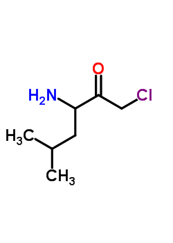 3-Amino-1-chloro-5-methylhexan-2-oneStructure,61727-69-3Structure 3-Amino-1-chloro-5-methylhexan-2-one Structure,61727-69-3Structure