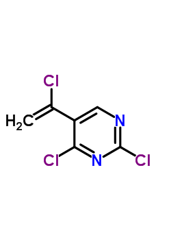 5-(1-Chlorovinyl)-2,4-dichloropyrimidineStructure,61751-45-9Structure 5-(1-Chlorovinyl)-2,4-dichloropyrimidine Structure,61751-45-9Structure