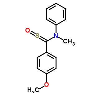 Benzenemethanamine,4-methoxy-n-methyl-n-phenyl-a-sulfinyl-Structure,61821-33-8Structure Benzenemethanamine,4-methoxy-n-methyl-n-phenyl-a-sulfinyl- Structure,61821-33-8Structure
