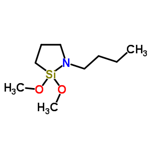 N-n-butyl-aza-2,2-dimethoxysilacyclopentaneStructure,618914-44-6Structure N-n-butyl-aza-2,2-dimethoxysilacyclopentane Structure,618914-44-6Structure