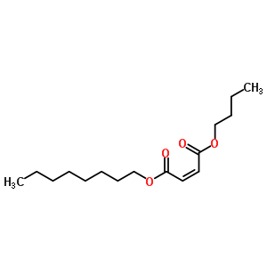 Maleic acid 1-butyl 4-octyl esterStructure,61911-58-8Structure Maleic acid 1-butyl 4-octyl ester Structure,61911-58-8Structure
