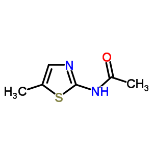 Acetamide, n-(5-methyl-2-thiazolyl)-Structure,61996-32-5Structure Acetamide, n-(5-methyl-2-thiazolyl)- Structure,61996-32-5Structure