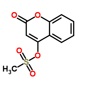 4-甲基磺酰氧基色烯-2-酮結(jié)構(gòu)式_62113-90-0結(jié)構(gòu)式