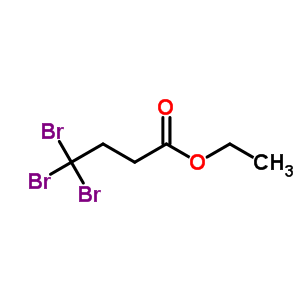 Butanoic acid, 4,4,4-tribromo-, ethyl esterStructure,62160-36-5Structure Butanoic acid, 4,4,4-tribromo-, ethyl ester Structure,62160-36-5Structure