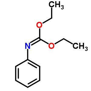 1,1-Diethoxy-n-phenyl-methanimineStructure,6263-08-7Structure 1,1-Diethoxy-n-phenyl-methanimine Structure,6263-08-7Structure