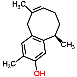(6Z,10s)-5,8,9,10-四氫-3,6,10α-三甲基苯并環(huán)辛烯-2-醇結構式_62706-41-6結構式